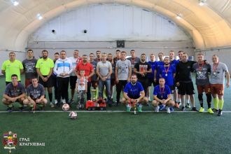Екипа УВС 193 победници Арена бизнис спорт лиге