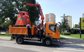 Крагујевац од Секопака добио Оригами посуду за сакупљање стакла