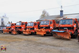 Смотра зимске службе ЈКП Шумадија Крагујевац