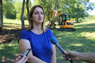 Чишћење потока у Шумарицама