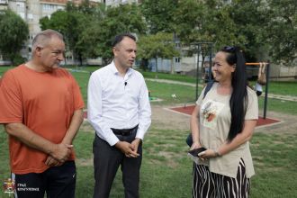 Теретана на отвореном и у насељу Аеродром