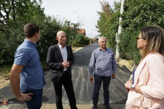 У МЗ Угљешници асфалтирана Улица Благоја Обреновића