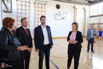Реконструисана фискултурна сала у ОШ „21. октобар“