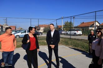 Реконструсан отворени терен за мале спортове у Вишњаку