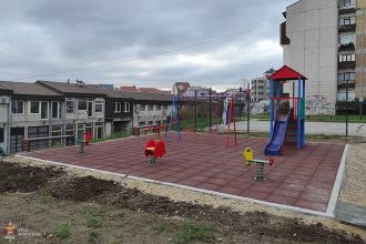 Ново игралиште у Рудничкој улици