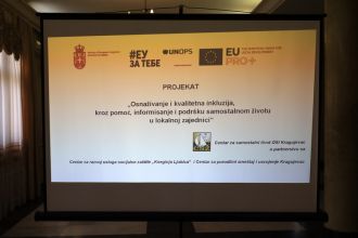 Пројекат Центра за самостални живот укључује 75 особа са инвалидитетом